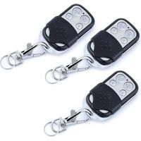 ALLIANDIS Télécommande Universelle Portail Garage 4 Touches Fréquence 433 92 MHz Clonage