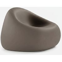 Garten- und Terrassen-Sessel aus Polyethylen im modernen Design Gumball P1 - Beige