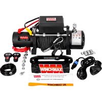 13,500lb (6,123kg) 12v Military Grade Winch. 25m x 10mm Armourline Rope. Twin Wireless Remote Controls.