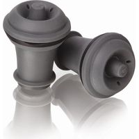 lot de 2 bouchons - wacuum wine stoppers - vacuvin