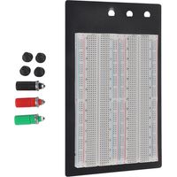 1660 points trous plaque d'essai breadboard sans soudure pour test circuit électronique