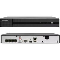 NVR Hikvision 4 Canali Poe HW-HWN1104MH-4P HIWATCH 4CH 4MPX POE IP ONVIF