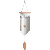 Garden Wind Chime - 22 Tubes - Aluminum - Indoor Outdoor Hanging Decoration - For Garden Patio Balcony - 1 Piece