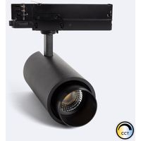 3-Phasenstromschiene LED-Strahler 30W Fasano Cilindro Dimmbar Schwarz 4000K Neutralweiß