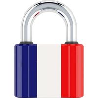 CADENAS 35 mm DRAPEAU FRANCAIS