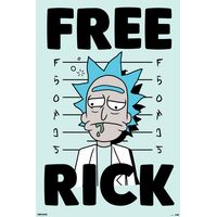 Grupo Erik Poster Rick and Morty Free Rick