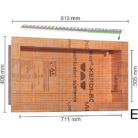 Niche à encastrer Led Blanc neutre Kerdi Board NLT 711x305x89mm SCHLUTER