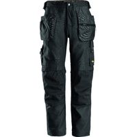 Snickers Workwear AllroundWork Canvas+ Stretch Arbeitshose mit Holstert. 6224 Gr. 50 schwarz