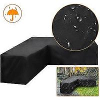 Ecksofa-Schutzhülle, wasserdichte Gartenmöbel-Schutzhülle, Schutzhülle für Outdoor-Eckmöbel