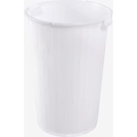 Conteneur alimentaire rond 35 L - blanc - Gilac