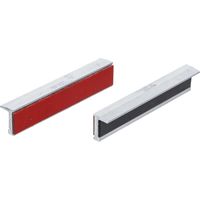 Schutzbacken BGS 150 mm Aluminium Rot