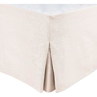 HOME LINGE PASSION Coprisommier in cotone Avorio 140 x 190 cm con caduta 30 cm