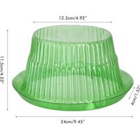 Anneau de protection anti-escargots, collier anti-escargots pour protéger les plantes des animaux mangeurs