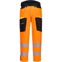 Pantalon De Travail Stretch Dx4 Hv - Taille 56 - Orange/noir - Portwest