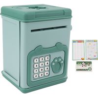 Tirelire sécurisée Panda grande capacité avec verrouillage par code pour enfants (garçons et filles)