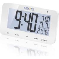Explore Scientific RDC1004WHT Wecker Digitaler Wecker Weiß