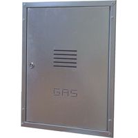 Sportello contatore gas da incasso 70x50cm con cornice in lamiera zincata ferrari welcome 040136/c