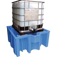 Bac de rétention en polyéthylène pour 1 cubitainer Ecospill OVBIBC1