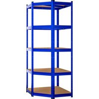 Heavy Duty Blue Shelving Unit, 180x70x40cm, 875kg Capacity