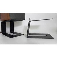 Support de haut-parleur de bureau en métal, support de table anti-vibration, conçu pour une meilleure expérience audio