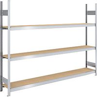 hofe Scaffale a innesto con ripiani lunghi in pannelli di