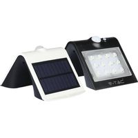 LAMPADA SOLARE DA PARETE 'VT-767-2' nera