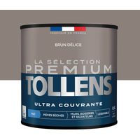 Peinture Satin Ultra Couvrante Brun Délice 0,5 L