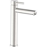 Mitigeur de lavabo haut en acier inoxydable