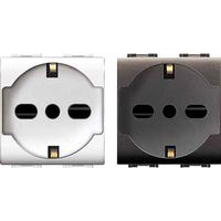 IT-CH-Steckdose 'MYLIFE' 10/16A 250V 2P+T - Weiß