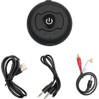 Compatible avec les émetteurs audio 5.0, convient aux téléviseurs et aux ordinateurs, prend en charge deux casques AUX 3,5 mm, adaptateur stéréo sans fil à faible latence.