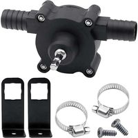 Water Pump for Home Garden, Portable Mini Water Pump Self Priming Electric Borehole Pump with 6.35mm Shank Diesels Oil Fluid Water Hand Electric Borehole Transfer Pumps Fast Speed,(1pcs)
