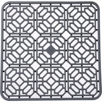 Tapis d'évier en silicone Tapis d'évier : tapis d'égouttement pour évier 30 x 30 cm Tapis d'égouttement Vaisselle Tapis rectangulaire Tapis d'évier de cuisine, pour couverts, fruits et légumes