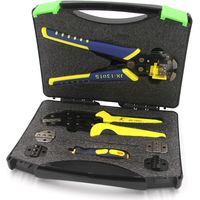 Paron Professional Wire Crimpers Multifonctional Engineering Ratchenting Terminal Stripping Strippers Strippers Bootlace Ferrule Crimper Tool Cord Cordon Terminaux