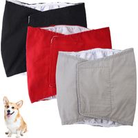 Culottes physiologiques pour chiennes, culottes anti-nuisances pour chiennes pendant les chaleurs, culottes menstruelles, culottes de sécurité, couches hygiéniques