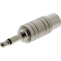 Adaptateur audio et vidéo RS PRO Droit, RCA Femelle vers 3,5mm Mono Mâle ( Prix pour 1 )
