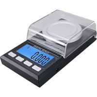 Electronic Weighing Scales With Calibration Weighing Pans For Jewelry 6 Weighing Units 0.001g X 50g