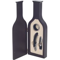 Signes Grimalt Sacacorchos Cocina Cajas Abrebotellas Negro 11x30x4cm 48936