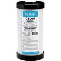 CARTUCCIA FILTRANTE CTO 4,5" ECOSOFT Misura: H. 10"