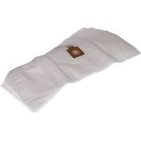 vhbw 10x Sacs compatible avec Nilfisk VP930 PRO HEPA, VP930 PRO HEPA HF, VP930 PRO HEPA S2 aspirateur - microfibre non tissée, 75cm x 17cm