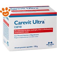 NBF Lanes Dog Carevit Ultra Granulare - NBF Lanes Dog Carevit Ultra Granulare - Confezione da 30x4 Gr
