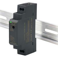 Alimentation Sur Rail DIN 24V 0,63A Transformateur d'alimentation HDR-15-24, Alimentation à Découpage pour Automatisation Boîtes de Distribution Instrumentation Domotique Éclairage LED