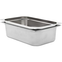 vidaXL Gastronorm Containers 2 pcs GN 1/1 150 mm Stainless Steel