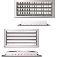 Adjustable ventilation grille CasaFan ALG-D and ALG-O