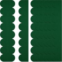 32 Pièces Bardeau Bitume Toiture Mini Bardeaux de Toit Auto-Adhésifs(30x5cm & 30x11cm) Bardeau Toit Imperméabilité pour Nichoir Abri de Jardin Hôtel à Insectes Clapier Cabane D'arbre (Vert)