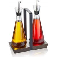 npc-polska X-PLOSION set bouteilles huile et vinaigre translucide