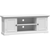 Maison Exclusive - TV-Schrank Weiß 110x30x41 cm Holzwerkstoff