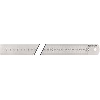 Escala de acero inoxidable L.500mm flexible división A=mm/mm TECWERK