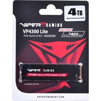 Patriot Memory Viper VP4300 Lite SSD M.2 NVMe PCIe Gen4 x4 da 4TB compatibile con PS5