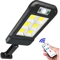 Lampadaire Panneau Solaire Photovoltaique Capteur 160 Led Cob Hs-8013