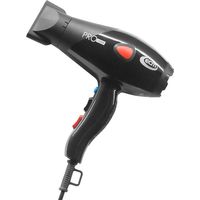 Asciugacapelli Phon 2000W 2 Velocità ECM Pro 3900 Nero